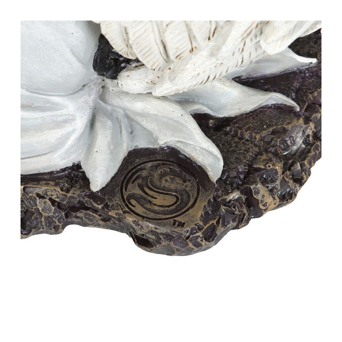 Spiral Direct Captive Spirit Engel Figur aus Kunstharz in Weiß/Schwarz, Höhe: 24 cm, Breite: 14,5 cm, Tiefe: 20,5 cm - Bild 4