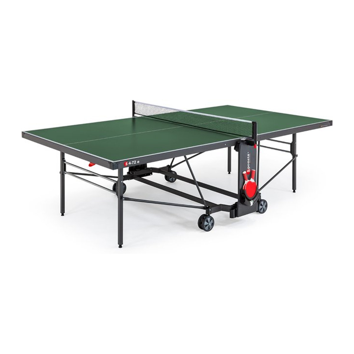 Sponeta ExpertLine Outdoor-Tischtennis-Tisch S 4-72 e, grün/schwarz, B/T/H: 152,5 x 152,5 x 76 cm - Bild 2