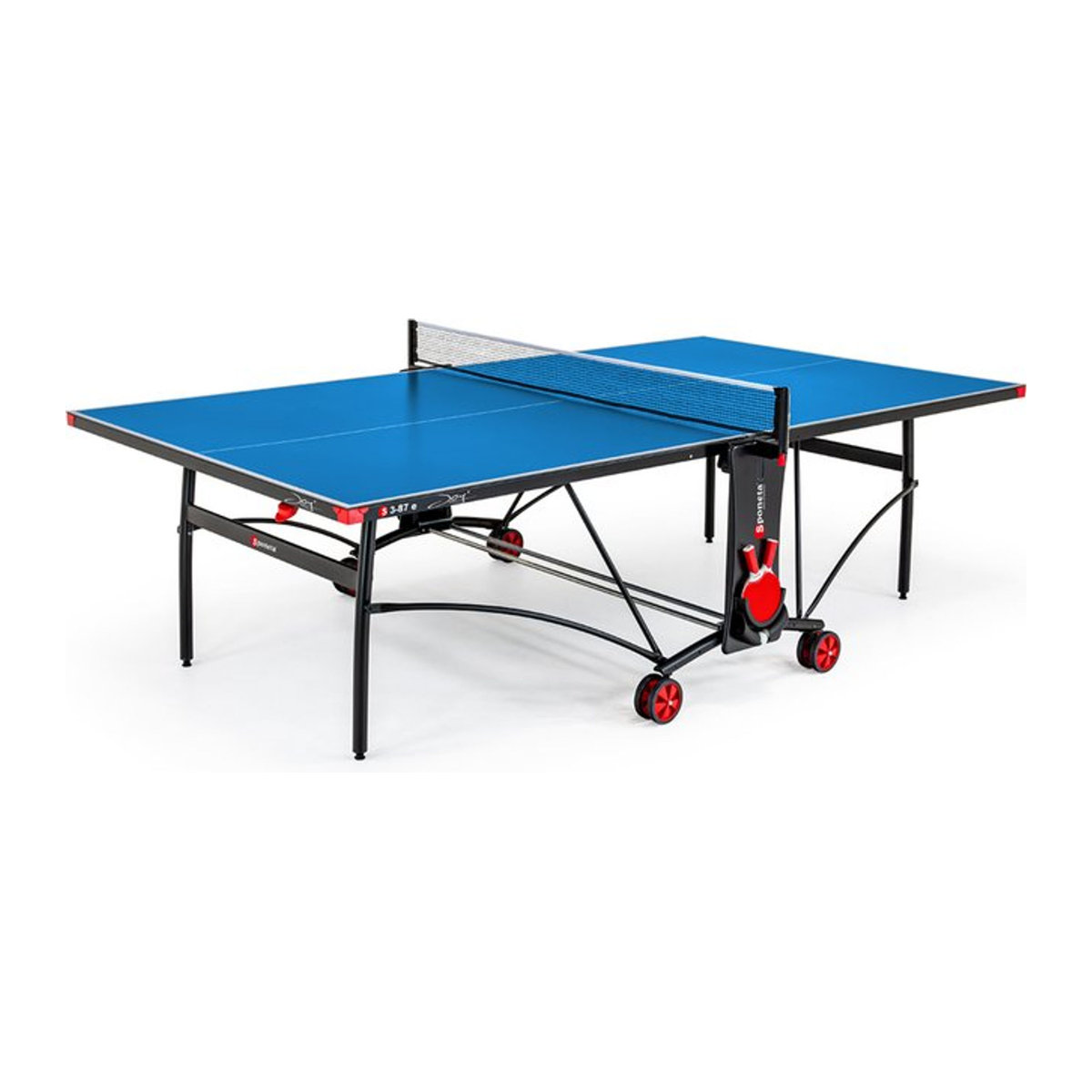 Sponeta SportLine Outdoor-Tischtennis-Tisch S 3-87 e in Blau mit schwarzem Untergestell - Bild 2