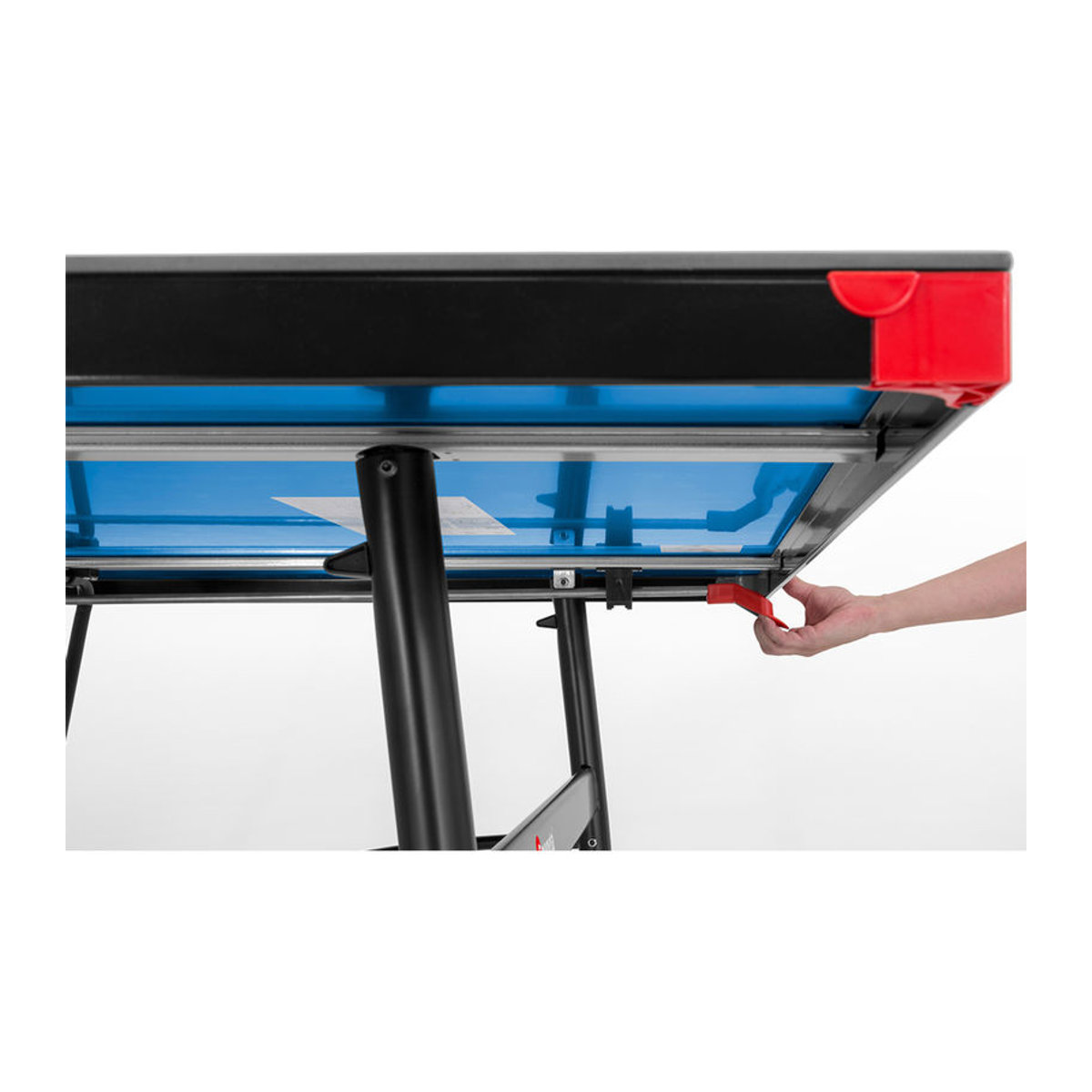Sponeta SportLine Outdoor-Tischtennis-Tisch S 3-87 e in Blau mit schwarzem Untergestell - Bild 5