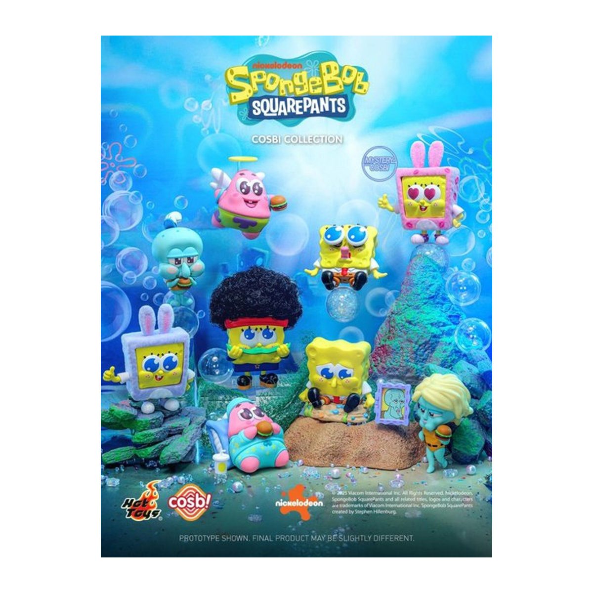 Spongebob Schwammkopf Cosbi Collection Blind Box Mini Sammlerfigur in Mehrfarbig - Bild 1