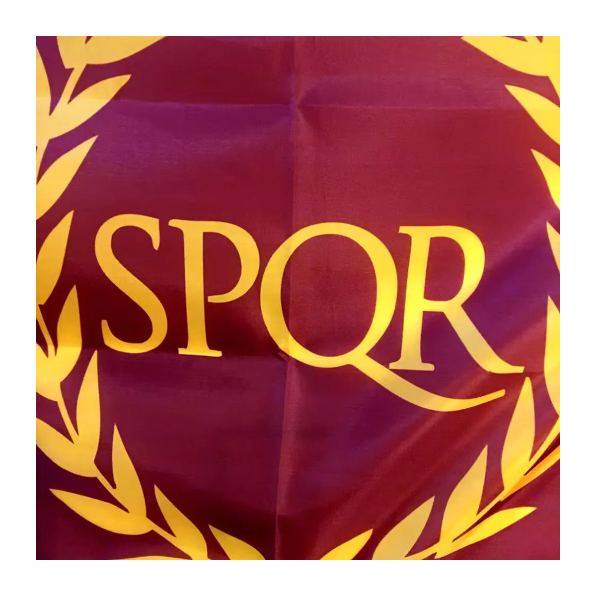 Spqr-Flagge Römisches Reich Dekorationsbanner aus Polyester in Rot, B x H: 150 x 90 cm - Bild 5