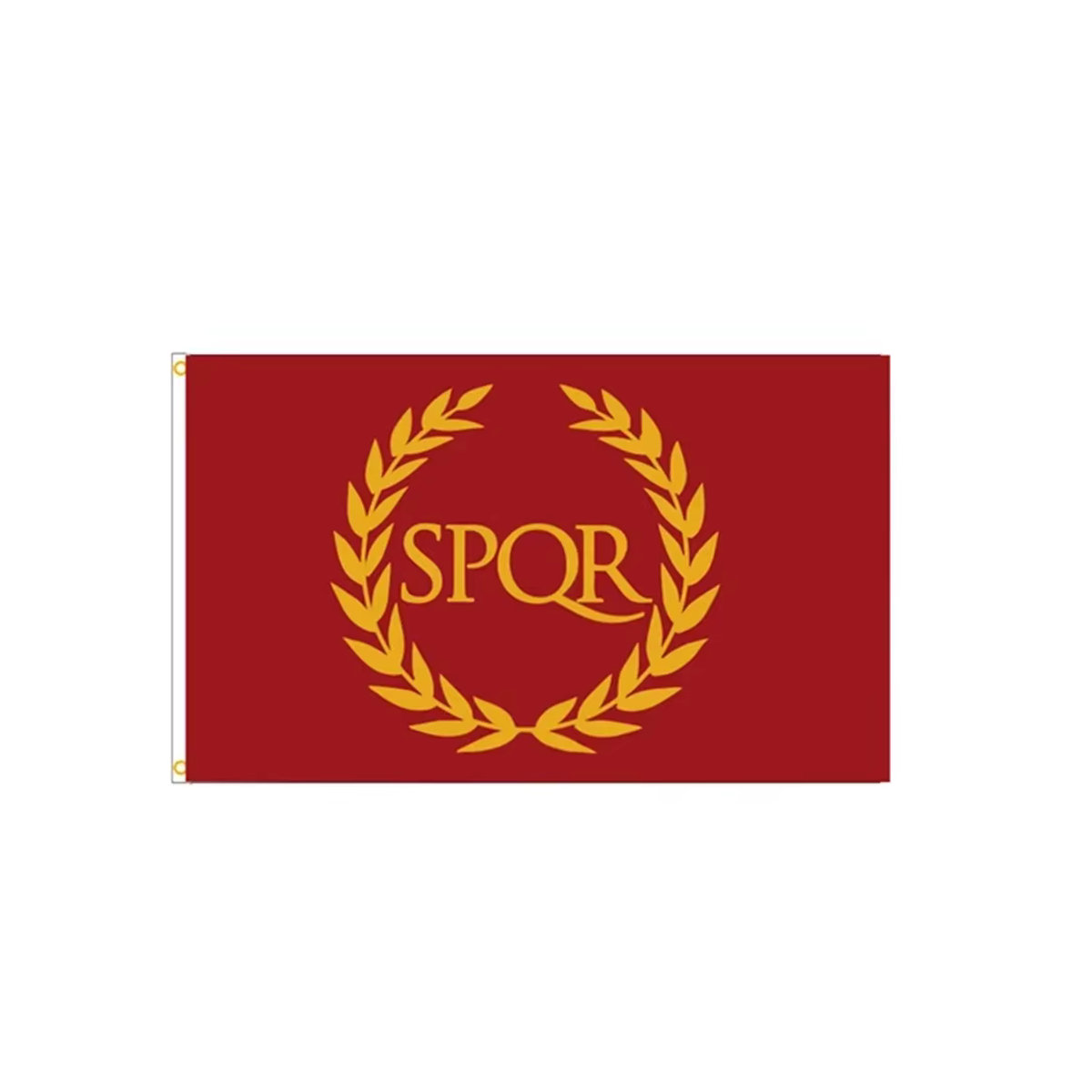 Spqr-Flagge Römisches Reich Dekorationsbanner aus Polyester in Rot, B x H: 150 x 90 cm - Bild 6