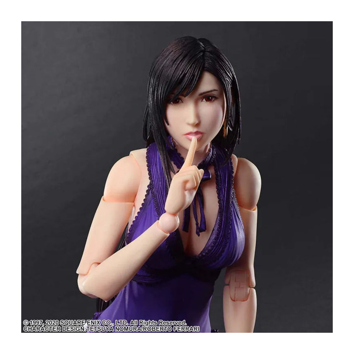 Square Enix Final Fantasy VII Remake Play Arts Kai Tifa Lockhart Figur in Blau, B: 67 mm, T: 50 mm, H: 250 mm - Bild 5