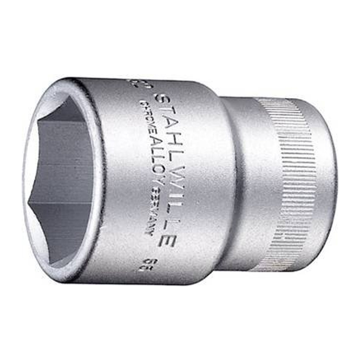 Stahlwille Außen-Sechskant Steckschlüsseleinsatz 19mm 3/4 Zoll aus Stahl - Bild 1