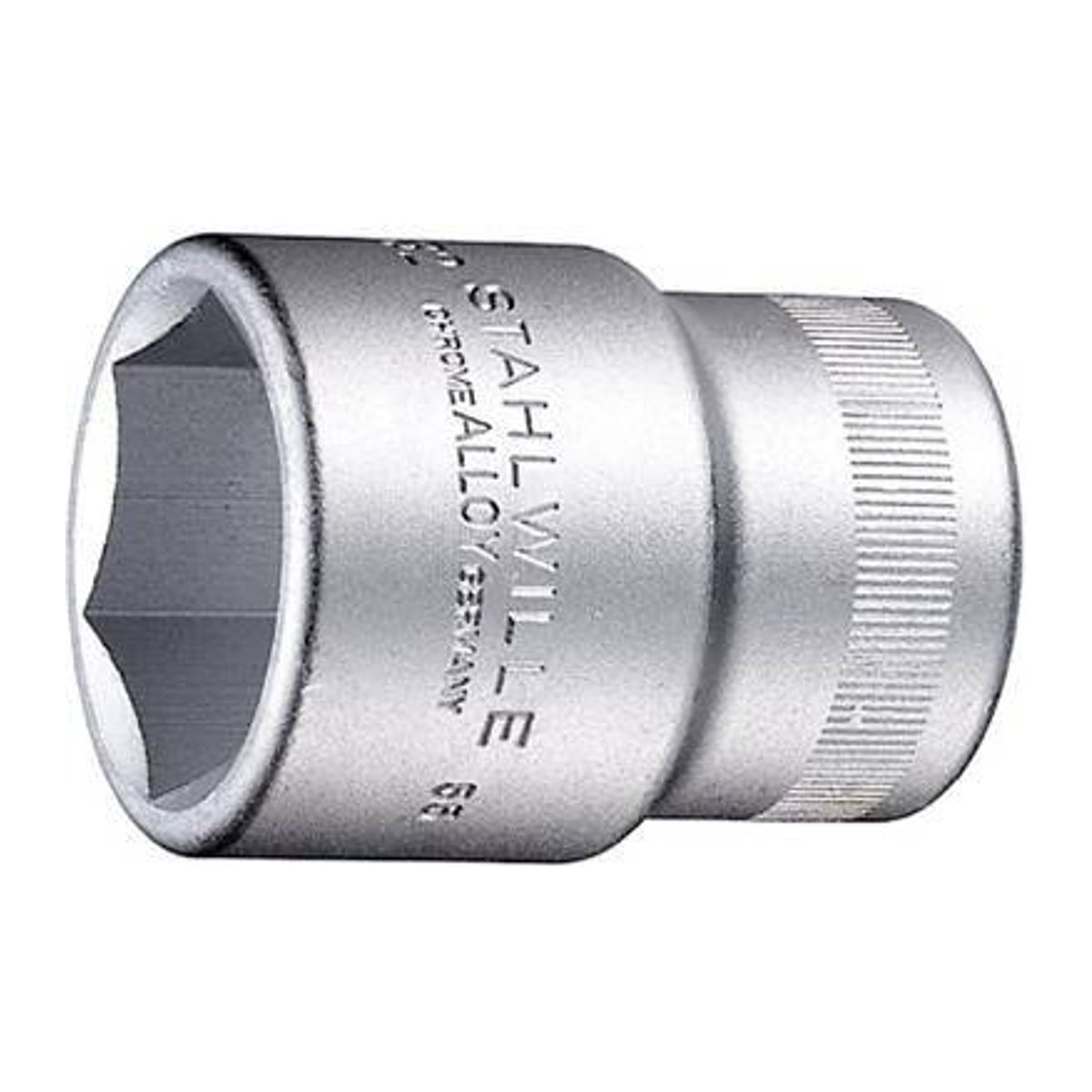Stahlwille Außen-Sechskant Steckschlüsseleinsatz 22mm 3/4 aus Stahl - Bild 1