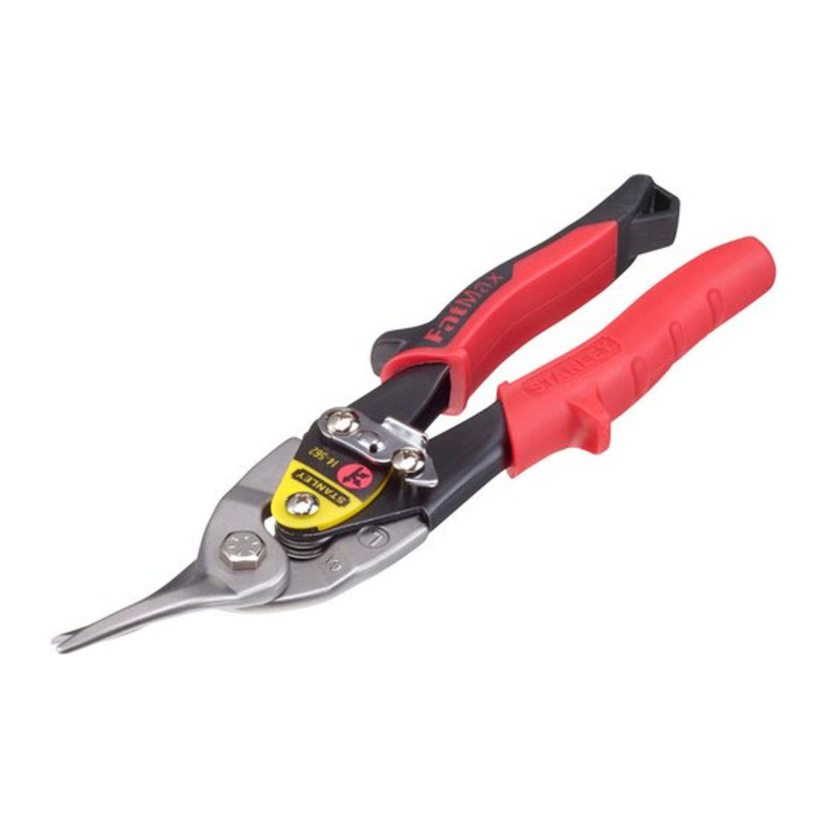 Stanley Blechschere MaxSteel rot links für Blech bis 1,2 mm und Edelstahl bis 0,7 mm Länge: 250 mm - Bild 2
