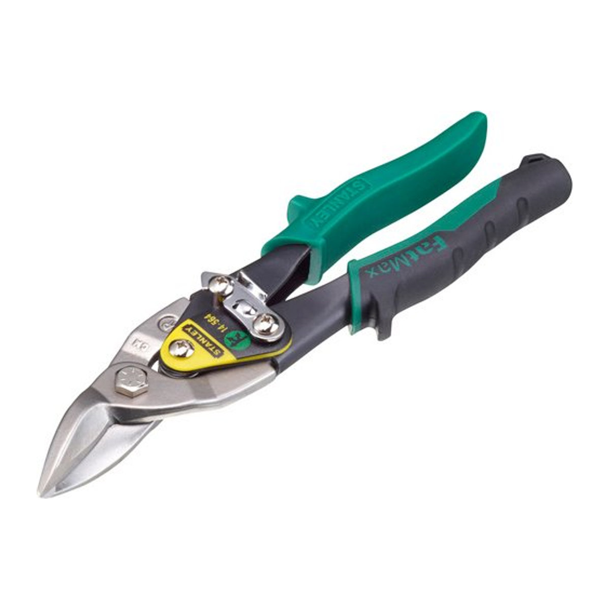 STANLEY MaxSteel Blechschere in Grün und Schwarz, 250 mm - Bild 1