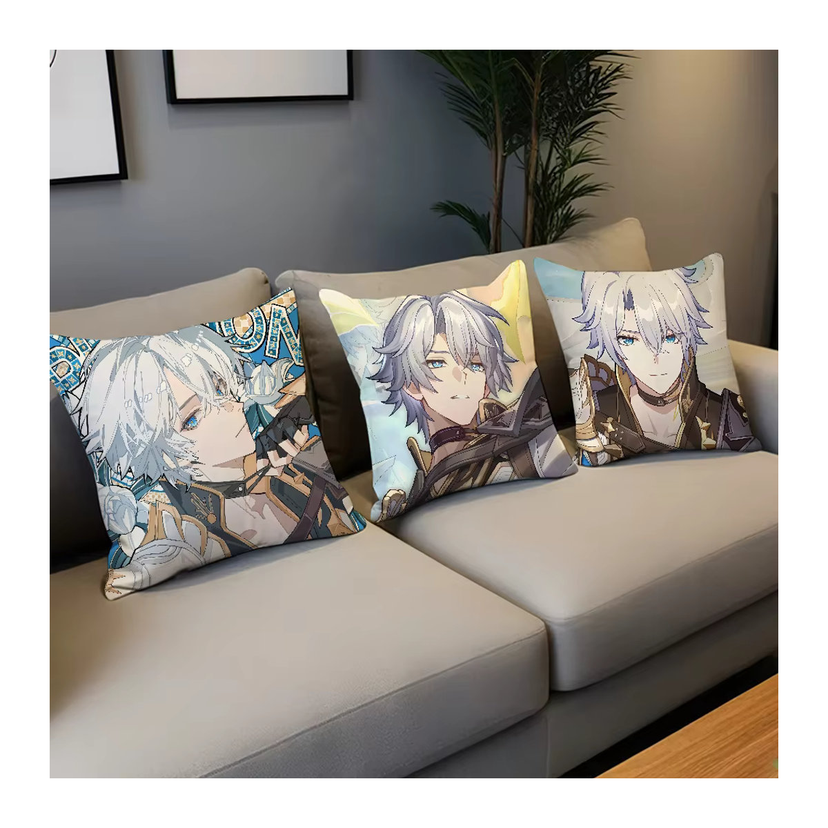 Star Phainon Rail Honkai Kissenbezug für Sofa und Wohnzimmer, mehrfarbig - Bild 4