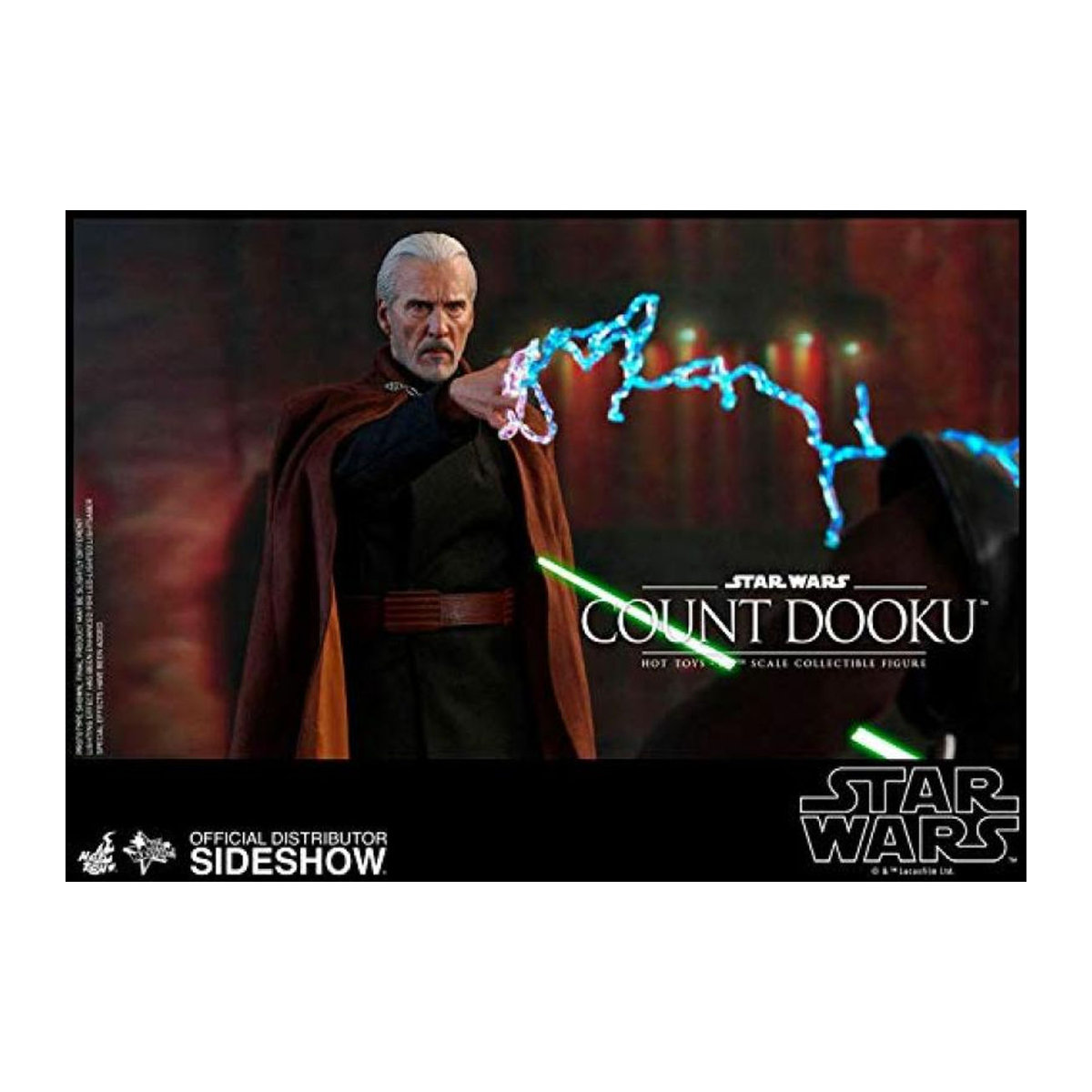 Star Wars Episode Angriff der Klonkrieger Count Dooku Movie Masterpiece II 1/6 Figur in Braun - Bild 2