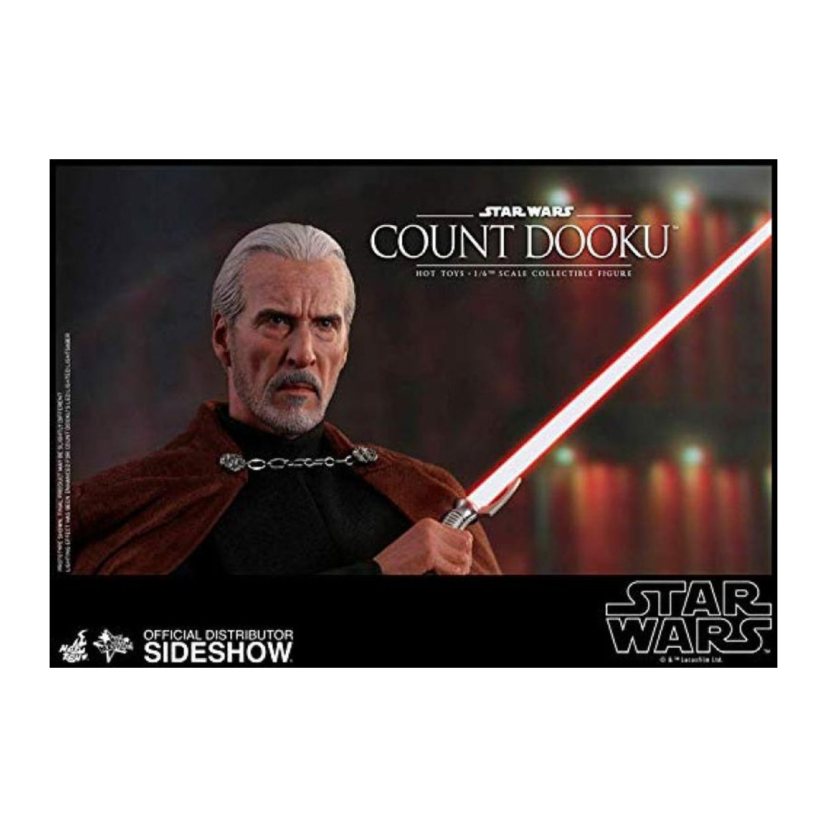 Star Wars Episode Angriff der Klonkrieger Count Dooku Movie Masterpiece II 1/6 Figur in Braun - Bild 3