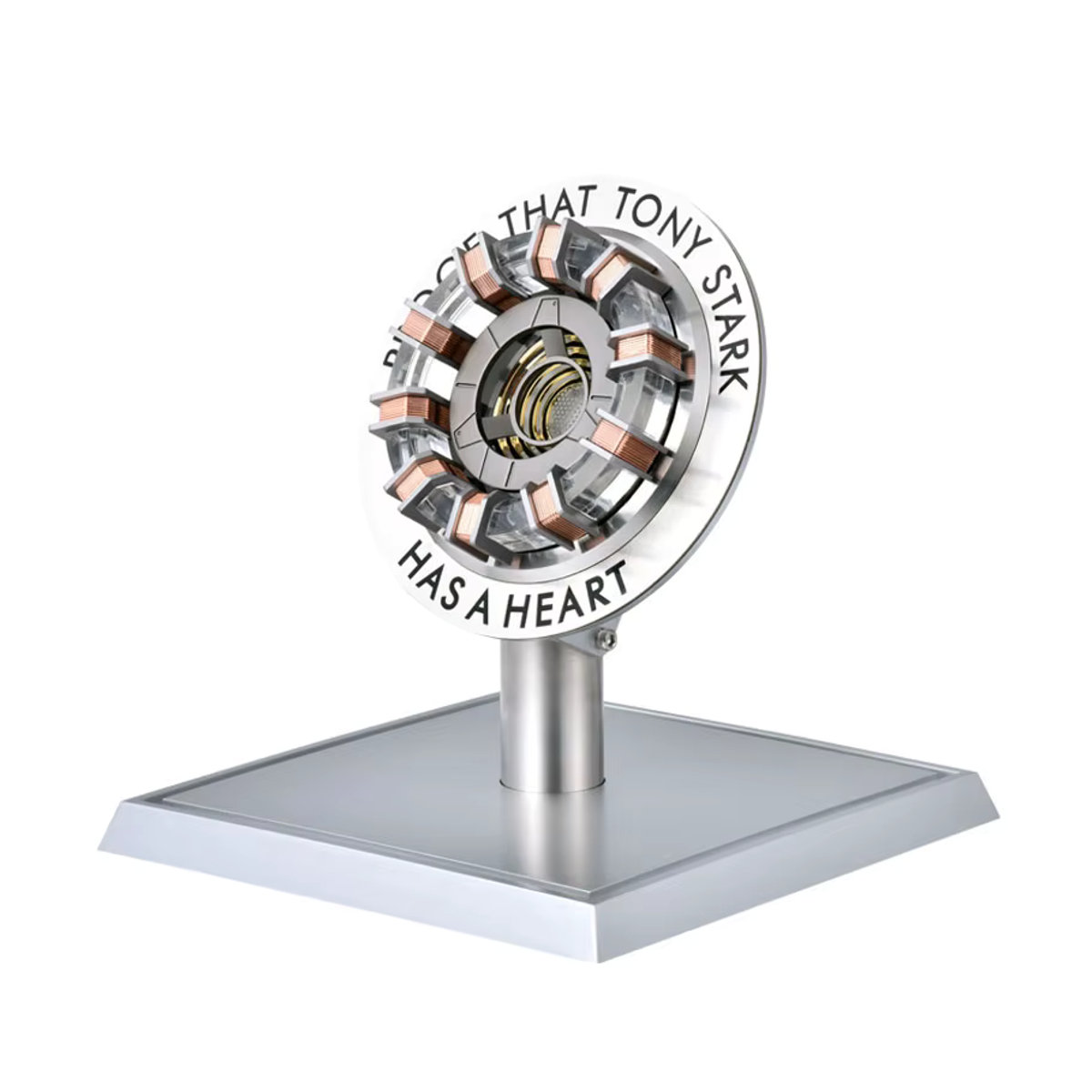 Stark MK1 USB-LED-Tischlampe aus Metalllegierung mit Sprachsteuerung in Blau und Silber, Höhe: 18 cm - Bild 6