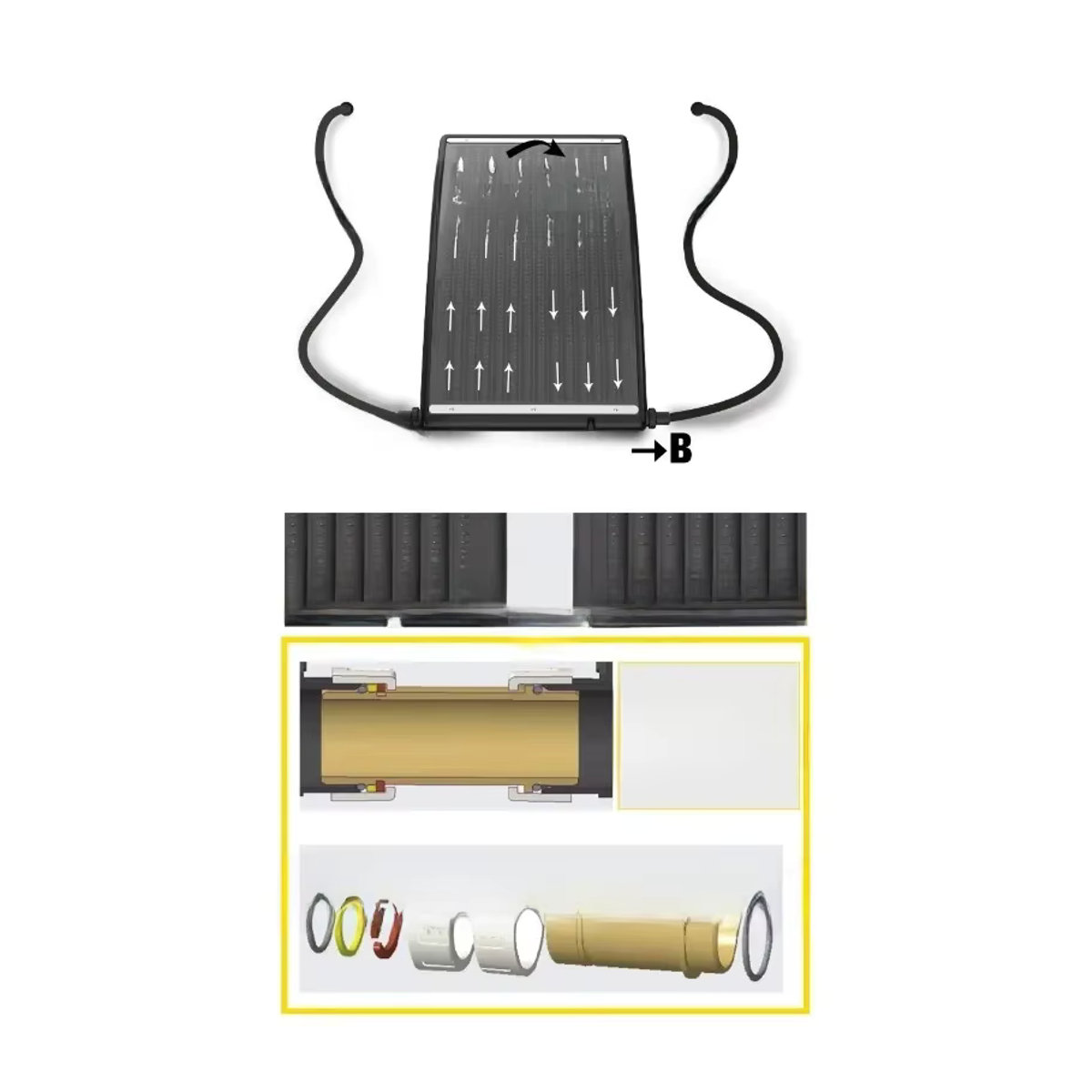 STARMATRIX Solar-Poolheizung für oberirdische Pools - Bild 6