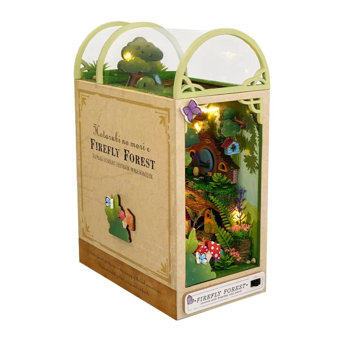 StartCabin DIY Herbst Holz Buch-Eckregal Set für Puppenhäuser und Miniatur-Bücherstützen in Mehrfarbig - Bild 4