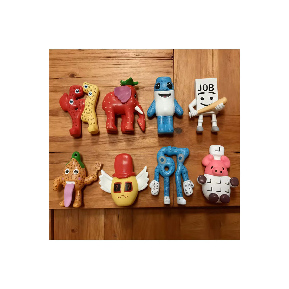 Steal A Brainrot Niedliche Anime Figur Nr. 9 Haus Modell aus Kunststoff in Blau - Bild 7