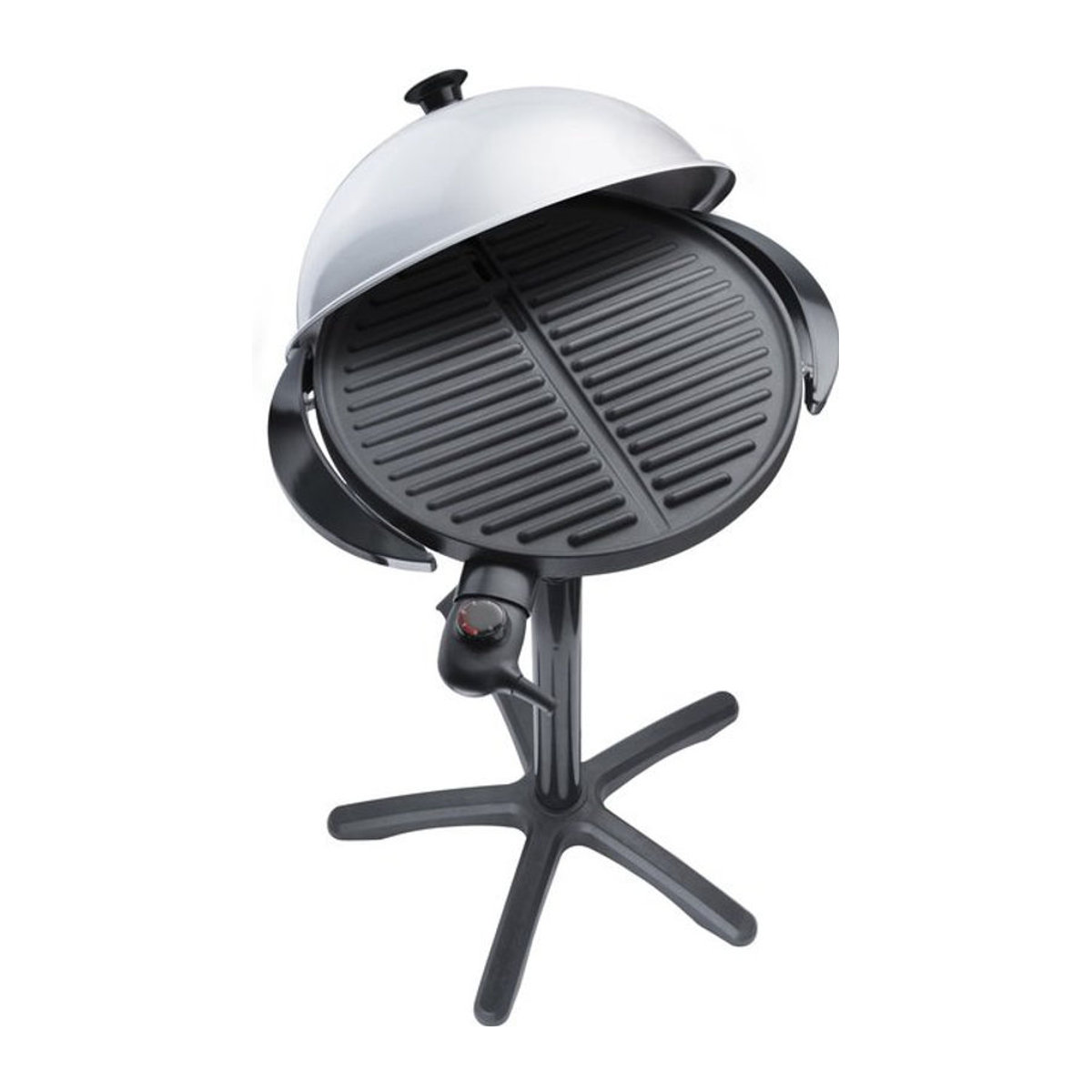 Steba VG 250 Elektro Standgrill in Schwarz und Silber mit 40 cm Grillfläche - Bild 1