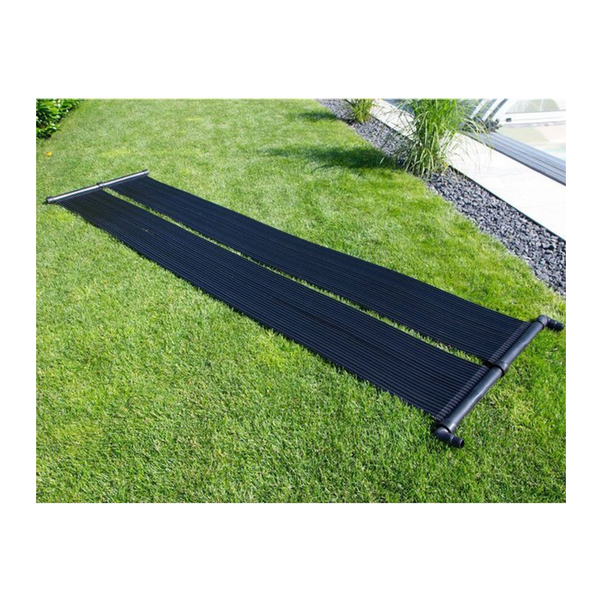 Steinbach Sonnenkollektor Sun LDPE Solarheizung für Swimming Pools, Schwarz, B/L: 70 x 300 cm - Bild 2