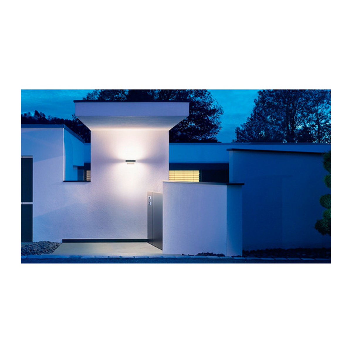 Steinel L 810 C LED Außenwandleuchte Anthrazit mit Bewegungsmelder IP44 Warmweiß - Bild 4