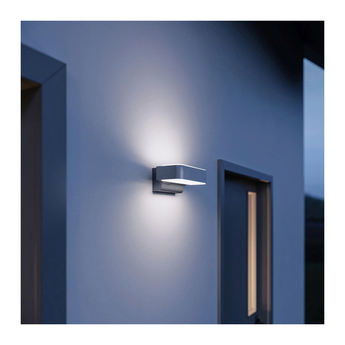 Steinel L 810 C LED Außenwandleuchte Anthrazit mit Bewegungsmelder IP44 Warmweiß - Bild 5