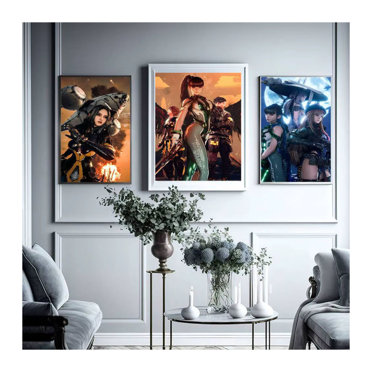 Stellar Blade DIY Sticky Poster Bilibili Wandaufkleber mehrfarbig zur Wanddekoration - Bild 2