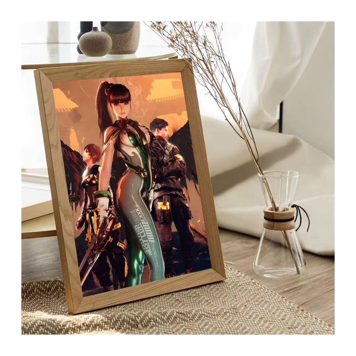 Stellar Blade DIY Sticky Poster Bilibili Wandaufkleber mehrfarbig zur Wanddekoration - Bild 5