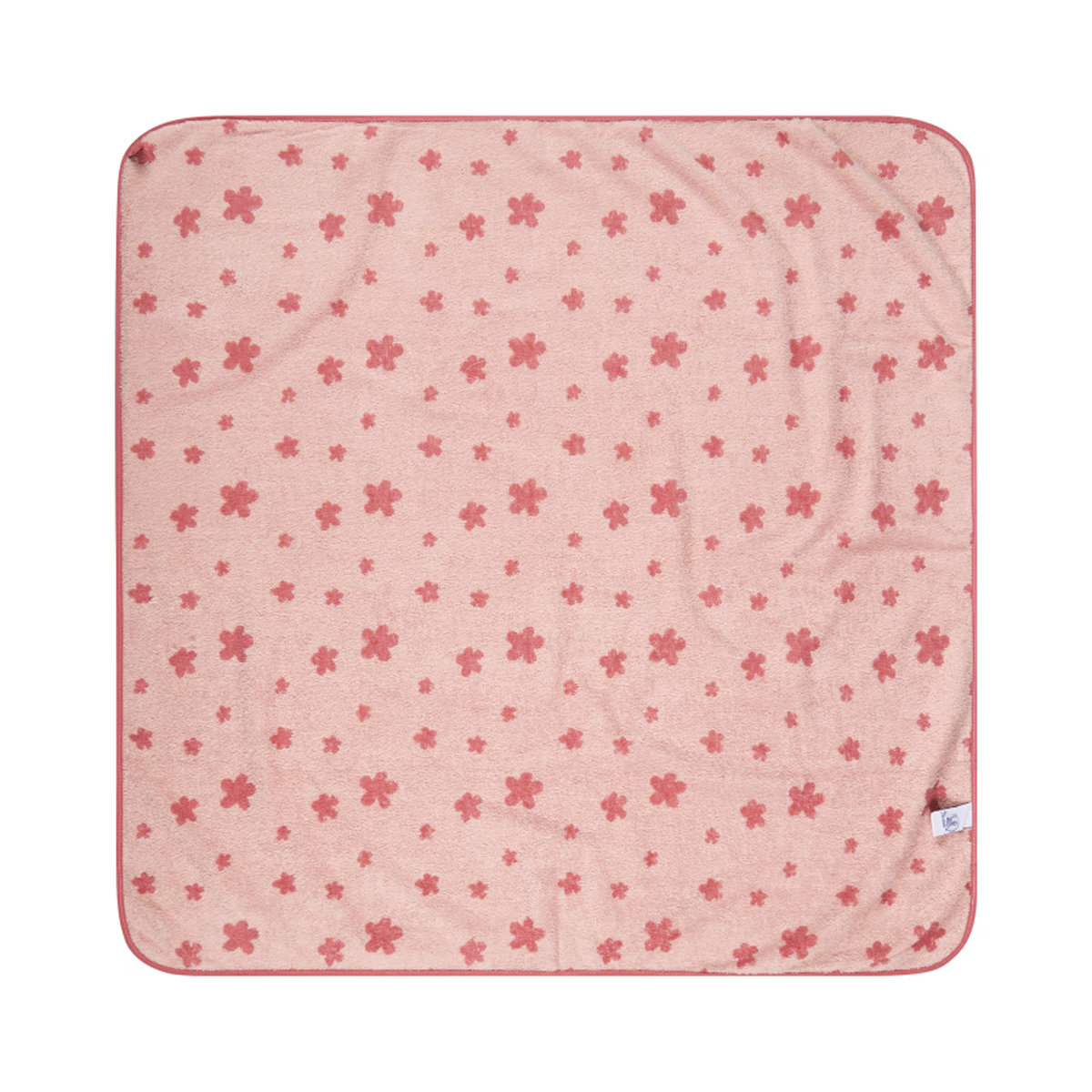 Sterntaler Kapuzenbadetuch Rosa B/H: 100 x 100 cm - Bild 2