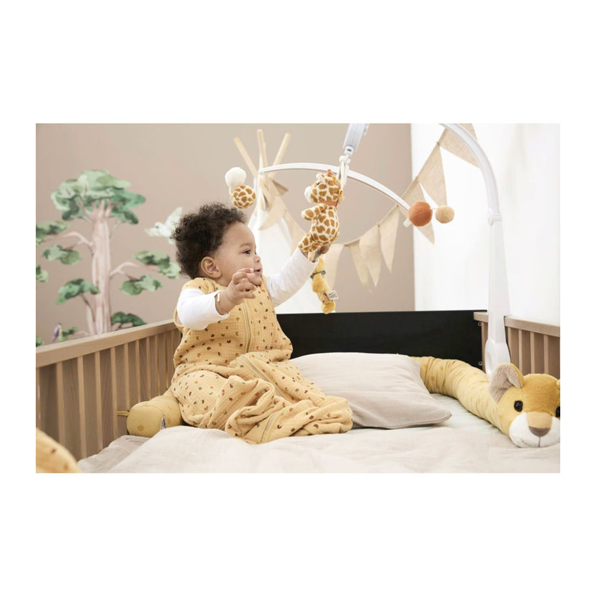 Sterntaler Safari Mobile Spieluhr mit Tieren für dein Baby in Mehrfarbig - Bild 1