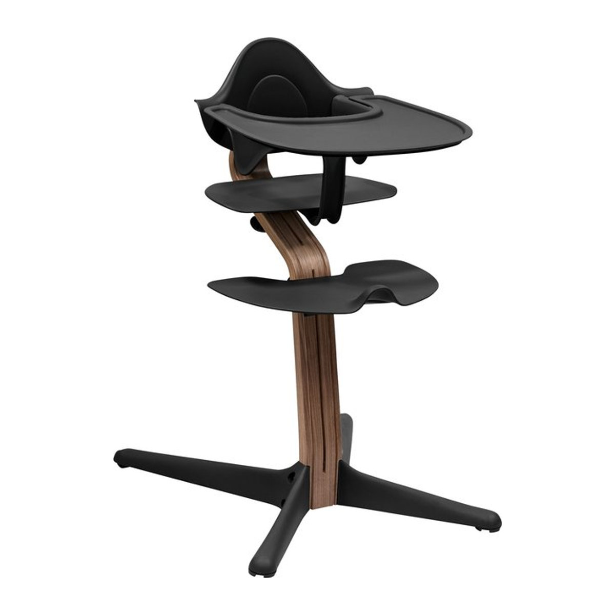 Stokke Nomi Bundle Hochstuhl in Walnuss mit Babyset und Tray - Bild 1