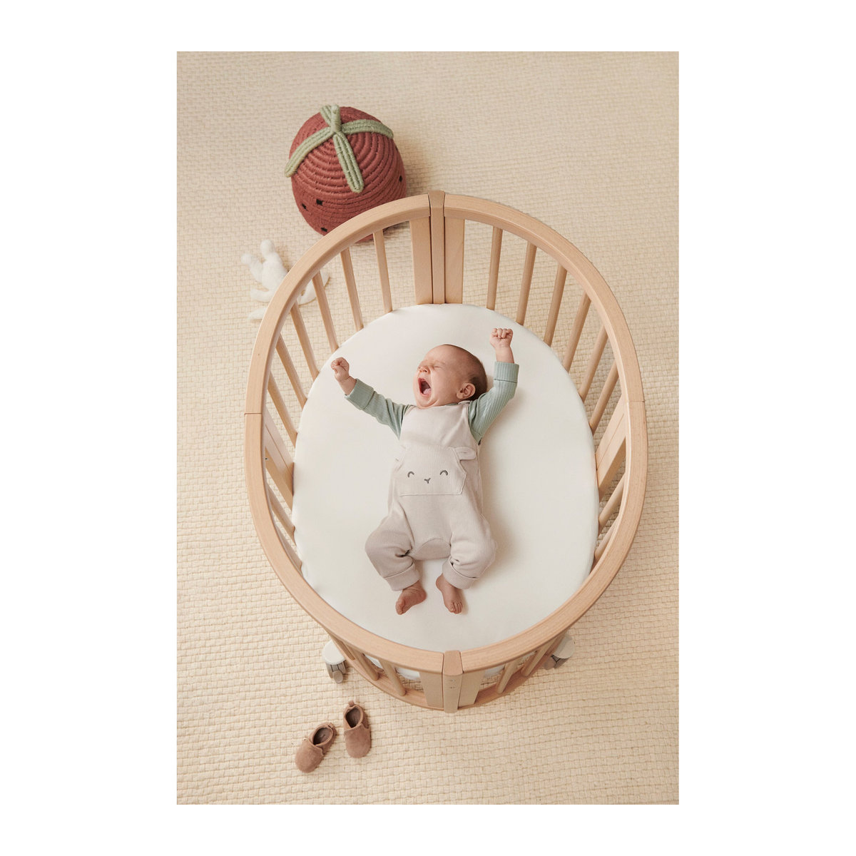 Stokke Sleepi Matratze für Babybett Sleepi Mini in Weiß - Bild 1