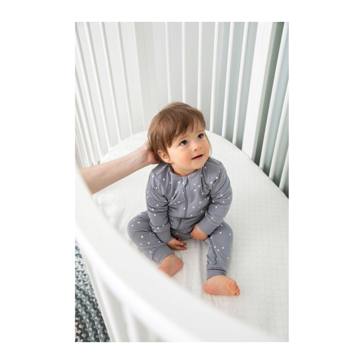 Stokke Sleepi Mini Babybett in Buche und Weiß - Bild 1