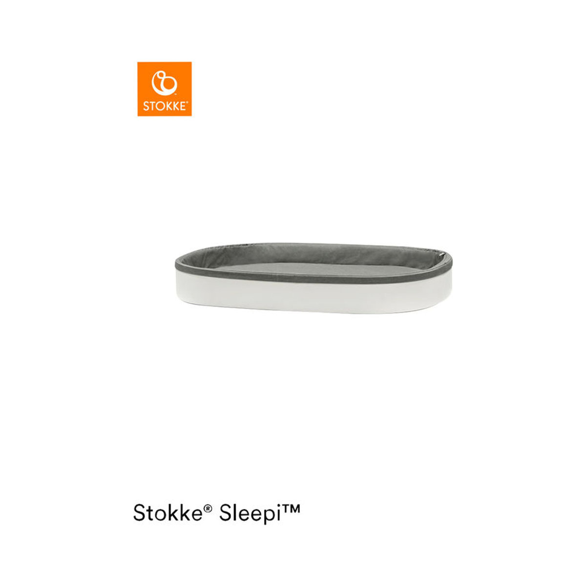 Stokke Sleepi Wickelaufsatz Changer für Kommode in Weiß und Grau - Bild 5