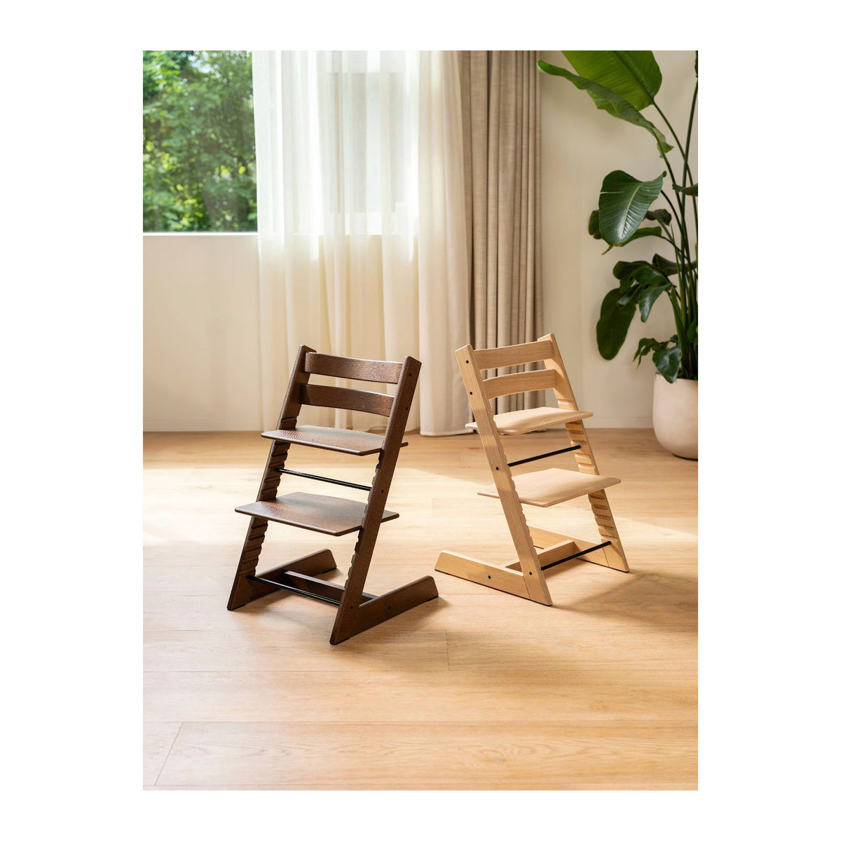 Stokke Tripp Trapp Bundle Treppenhochstuhl Eiche Natur inkl. Newbornset Deep Grey und Babyset - Bild 3