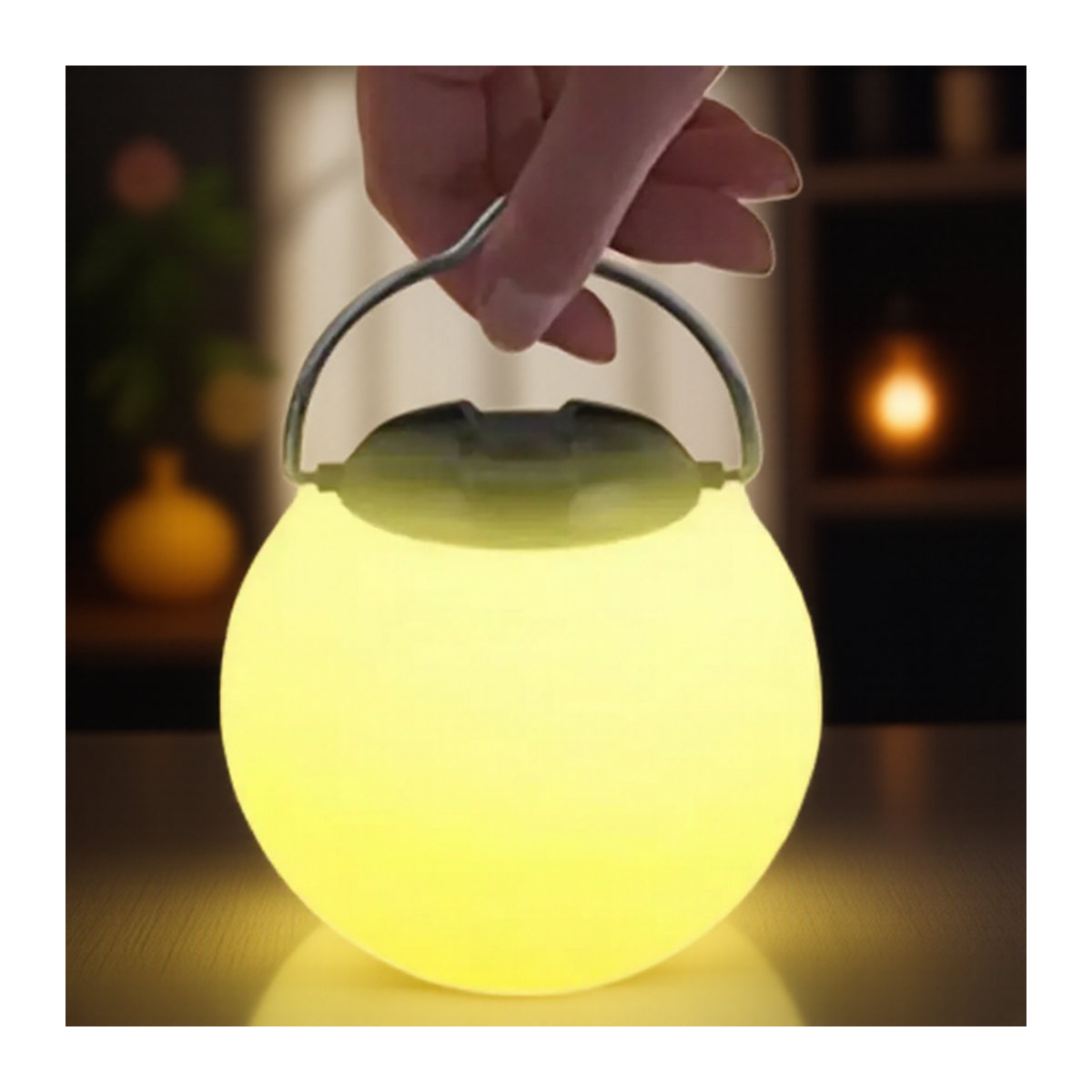STONEGO Tragbare LED Camping Leuchte – Super helle Mini USB aufladbare Outdoor Zeltbeleuchtung in minimalistischem Design - Bild 1