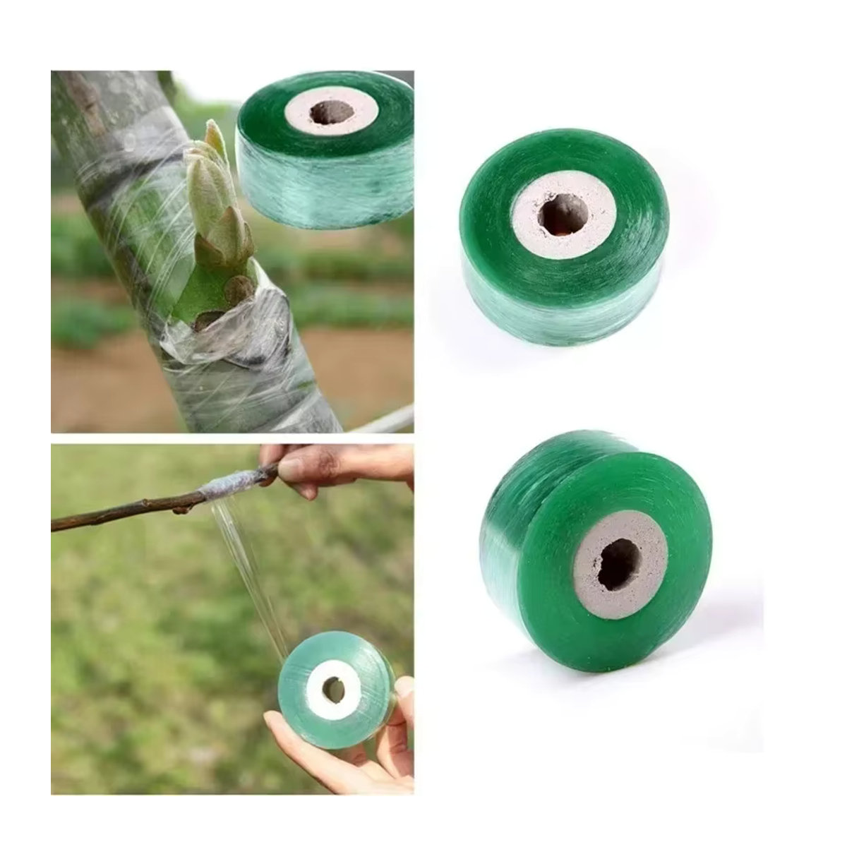 Stretch Grafting Tape für Obstbäume und Gartenpflanzen, 100 m x 2 cm Rolle zur Veredelung und Beschneidung - Bild 4