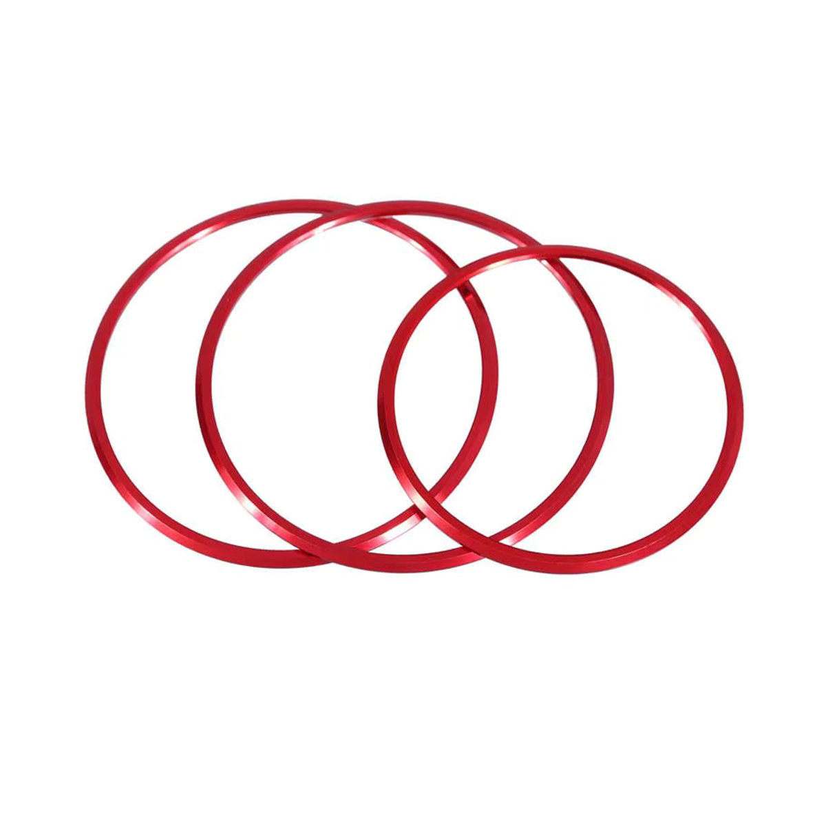 Suetlcoity 3er Set Sitzverstellung Schalter Ring Abdeckung in Rot für Mercedes Benz A B GLA CLA Klasse W176 W117 W246 C117 A180 - Bild 6