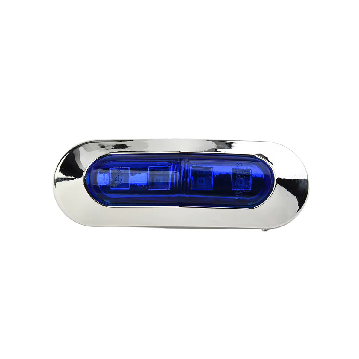 SUITU 4er Set Marine Boot Lichter mit 4 blauen LED Courtesy Lampen für Kabine Deck und Treppen als Yacht und Auto Zubehör - Bild 2