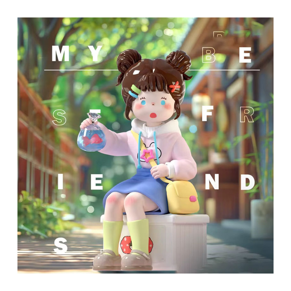 SUKI My Friends Serie Blind Box Mystery Box Kawaii Figuren zur Dekoration in Mehrfarbig - Bild 2