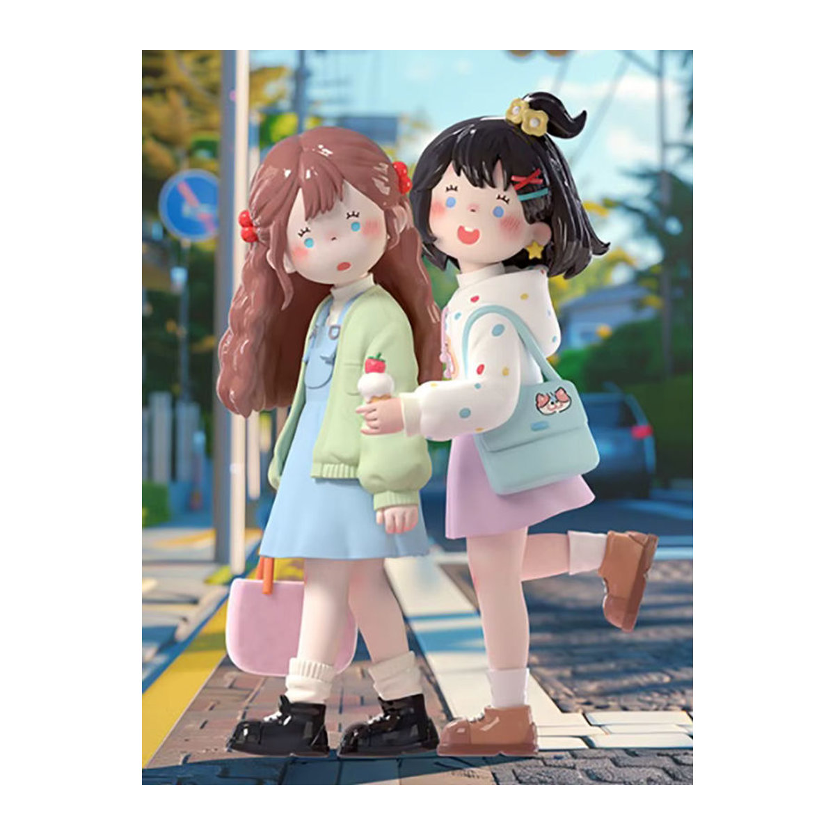 SUKI My Friends Serie Blind Box Mystery Box Kawaii Figuren zur Dekoration in Mehrfarbig - Bild 3