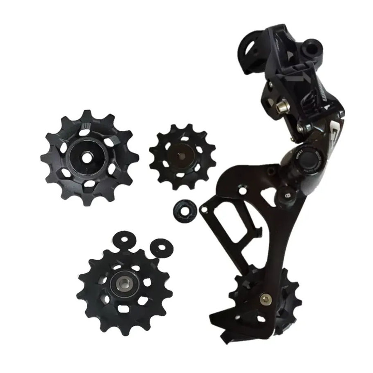 SUKOU Fahrrad Jockey Force Rival CX1 Schaltwerk Reparatur Kit für Sram AXS 11S/12S in Rot und Schwarz - Bild 5