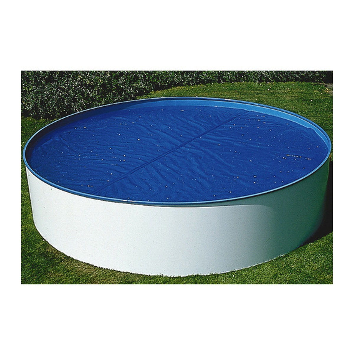 SUMMER FUN Solarabdeckplane aus Polyethylen in Blau, Breite: 500 cm - Bild 2
