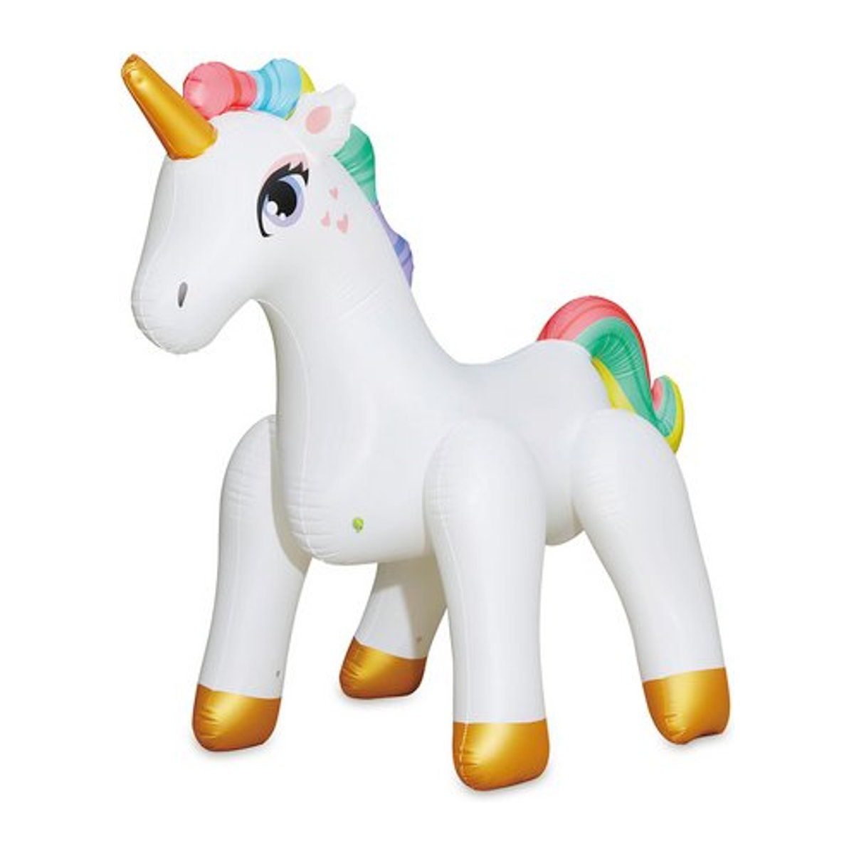 SUMMER WAVES Wassersprinkler Einhorn, Multicolor und Weiss, B/H/L: 127 x 284 x 211 cm - Bild 1
