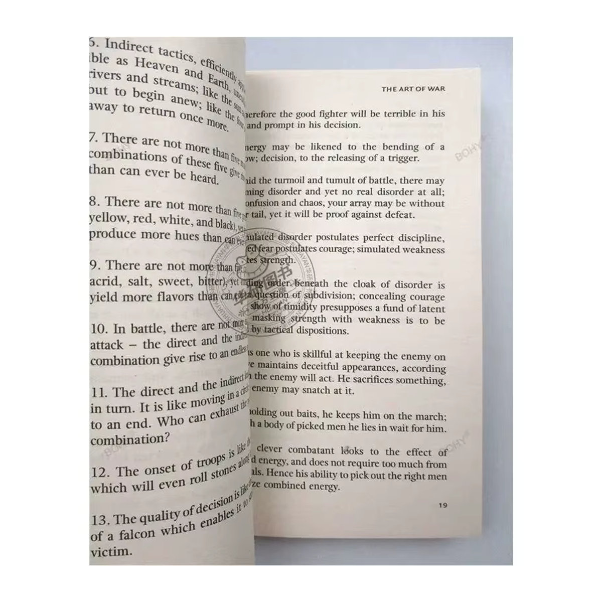 Sun Tzu The Art of War Englisches Originalbuch Sun Zi Bing Fa Chinesische antike Militärliteratur in Schwarz - Bild 2