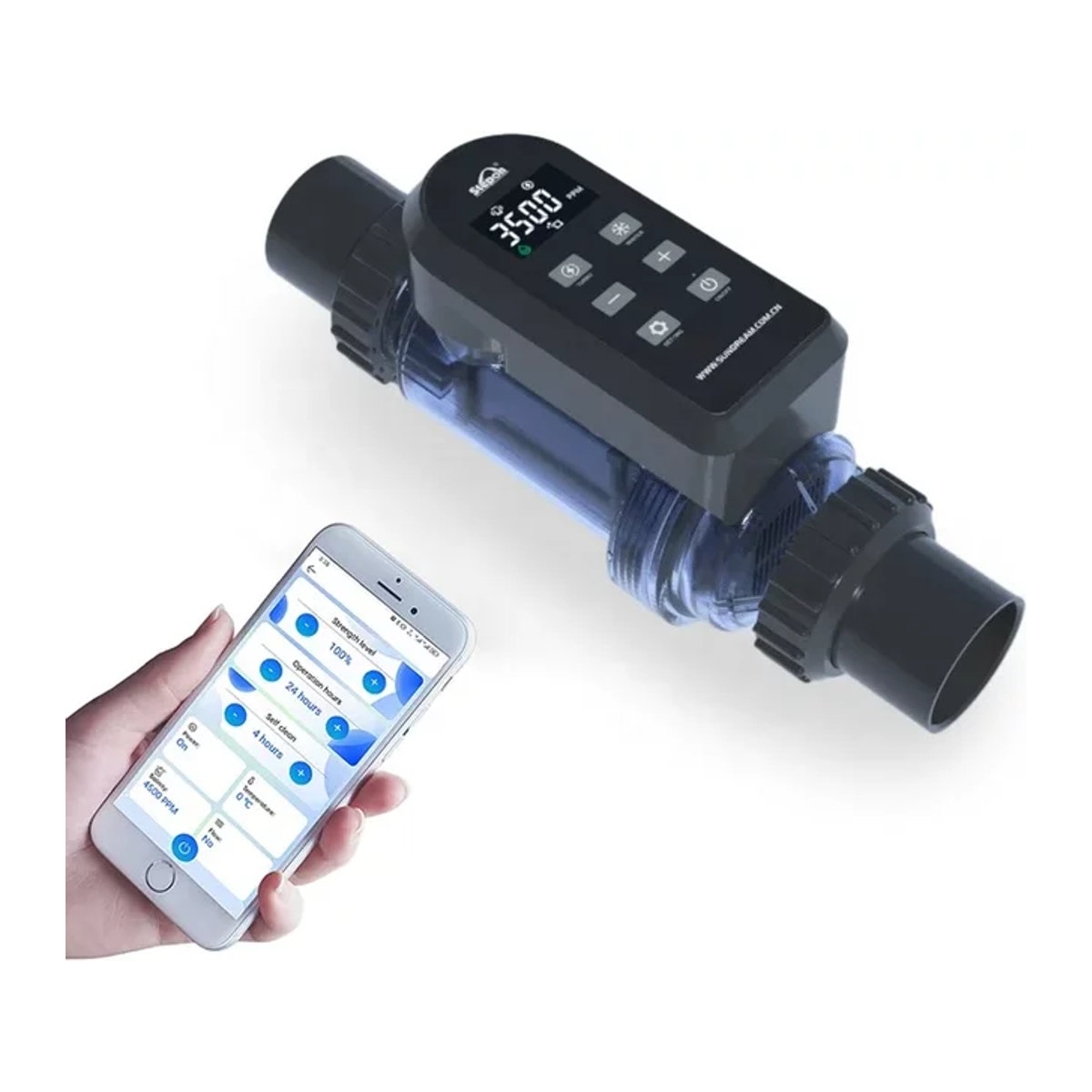 SUNDREAM Salzwasser-Chlorator mit WiFi-App-Funktion für die Pool-Chlorung, 30g - Bild 1