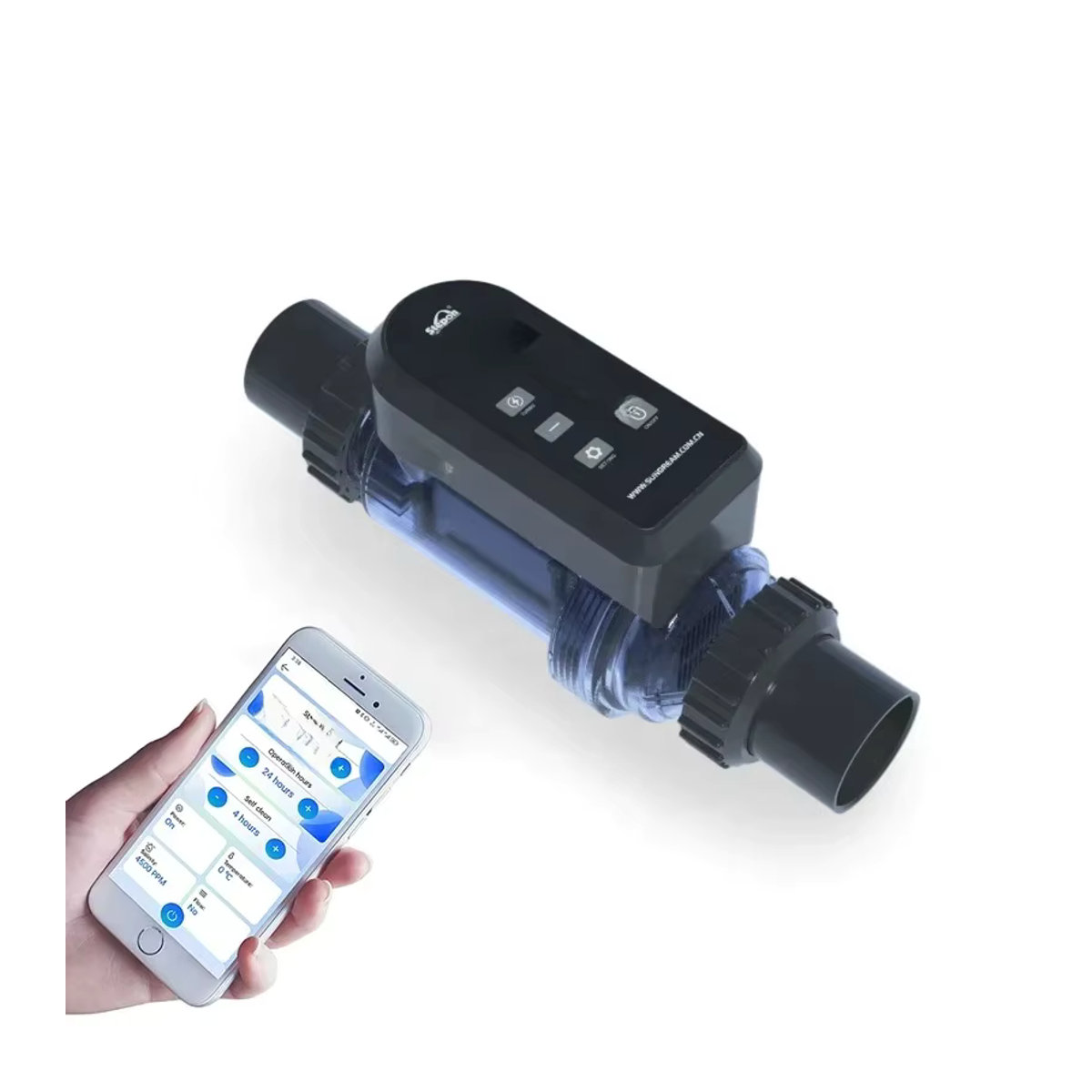 SUNDREAM Salzwasser-Chlorator mit WiFi-App-Funktion für die Pool-Chlorung, 30g - Bild 6