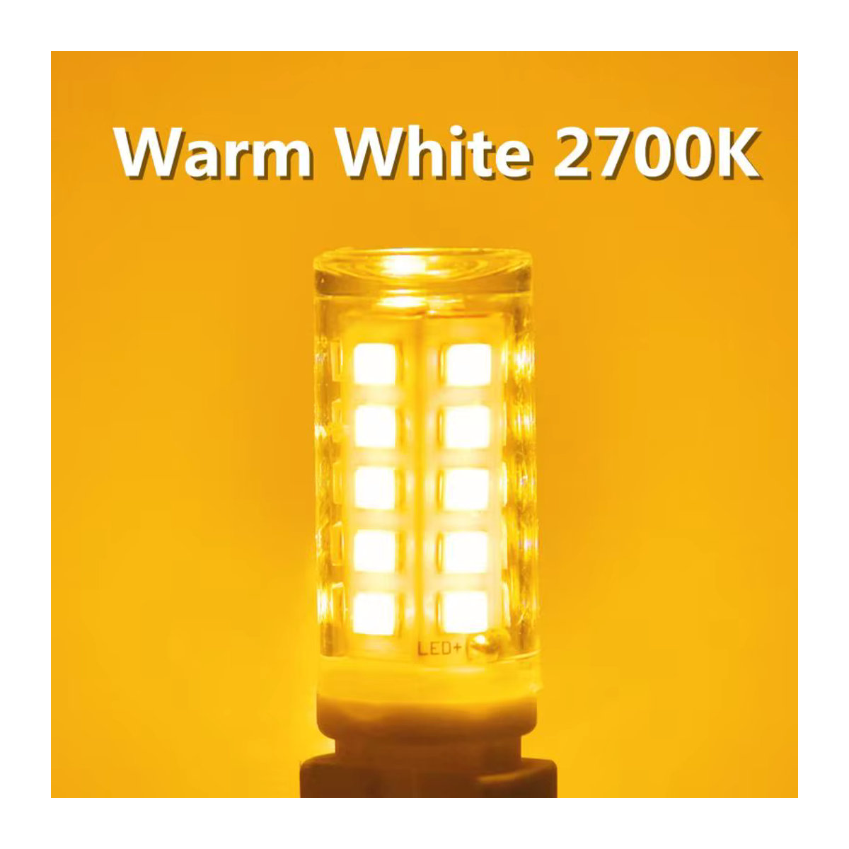SUNMEIYI G9 LED-Lampen Set 10 Stück Keramik SMD2835 Strahler für AC220V als Halogenersatz in Warmweiß oder Kaltweiß - Bild 3
