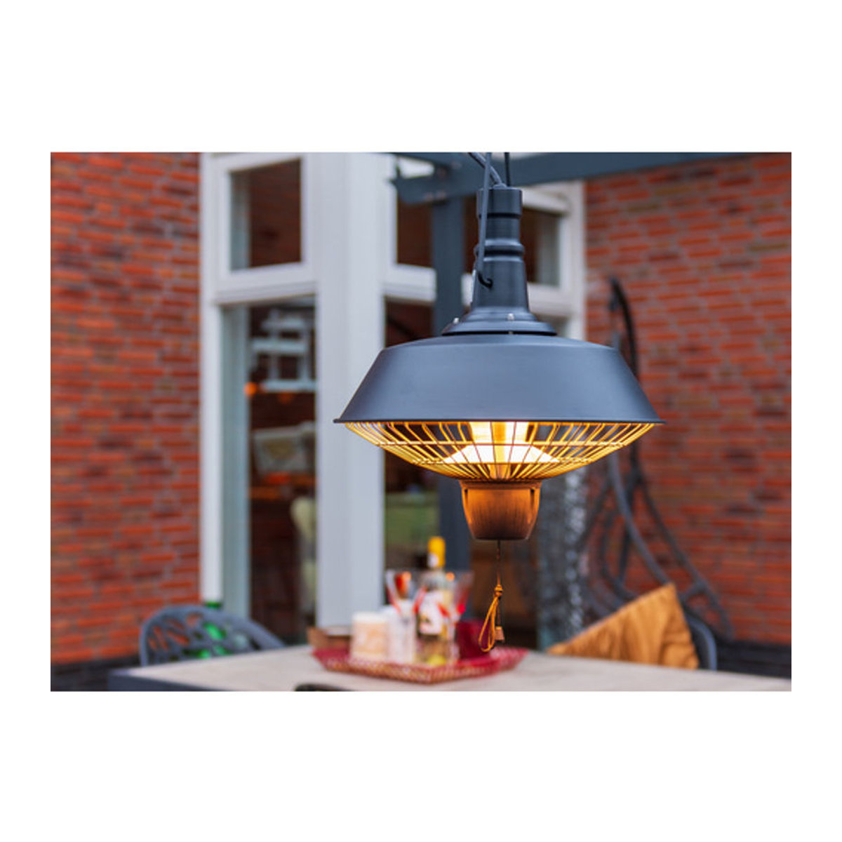 sunred Terrassenheizung Indus Bright Schwarz 2100 W für bis zu 17 m² - Bild 3