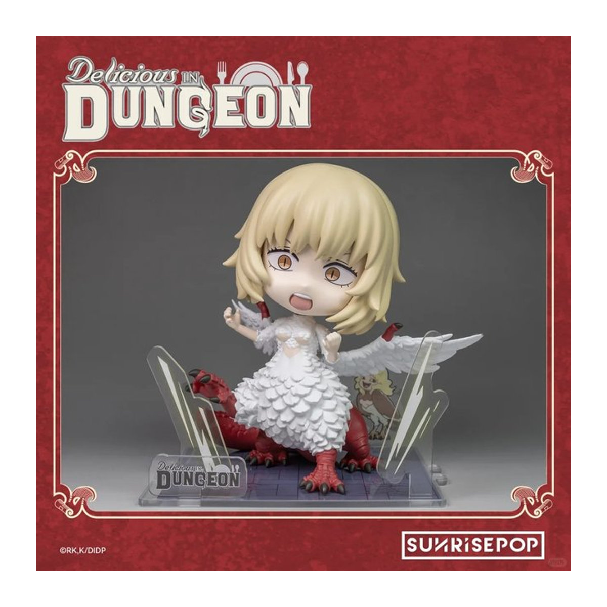 Sunrisepop Delicious In Dungeon Falin Touden Drachenform Anime Actionfigur, mehrfarbig, Höhe: 16 cm - Bild 1