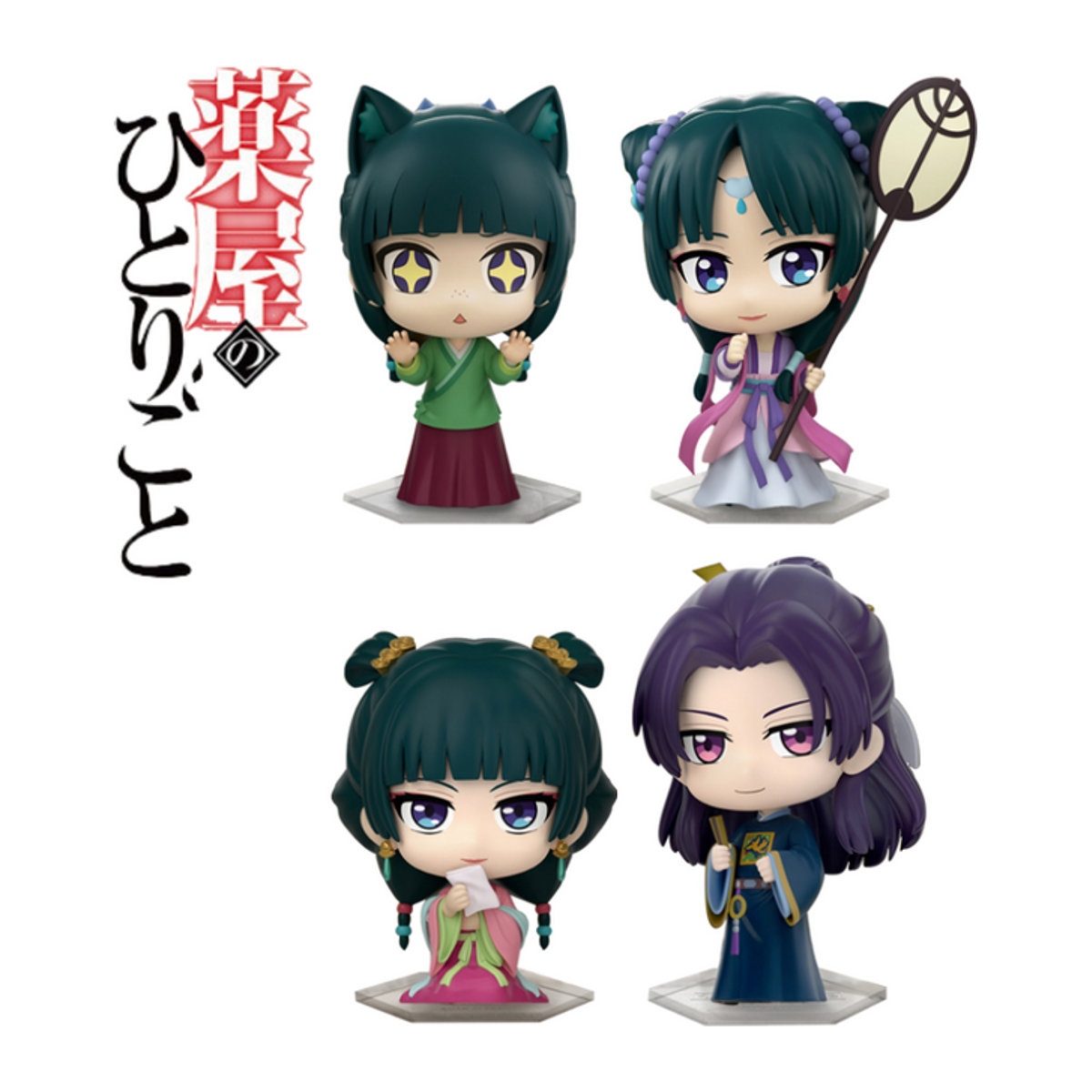 SUNRISEPOP The Apothecary Diaries Blind Box Anime Figuren Mao Mao und Jin Shi Sammelfiguren mehrfarbig - Bild 1