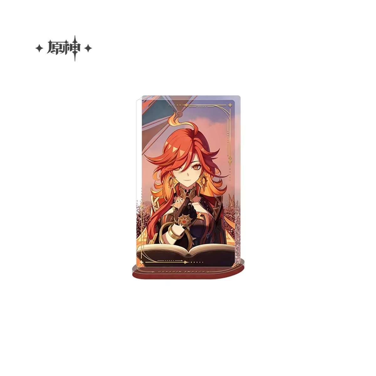 Sunsyea Genshin Impact Offizielles miHoYo Merch PV-Themenserie Acryl-Treibsand-Desktop-Ornament, mehrfarbig - Bild 2