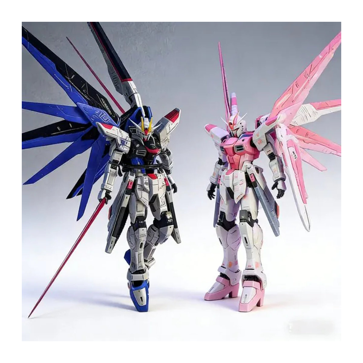 SUPA FM1/100 Statue Freedom Sakura Pink Shanghai Mech Bausatz Actionfigur aus Kunststoff - Bild 1